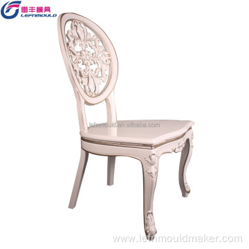 Round back hotel furniture restaurant ABS dining chairs